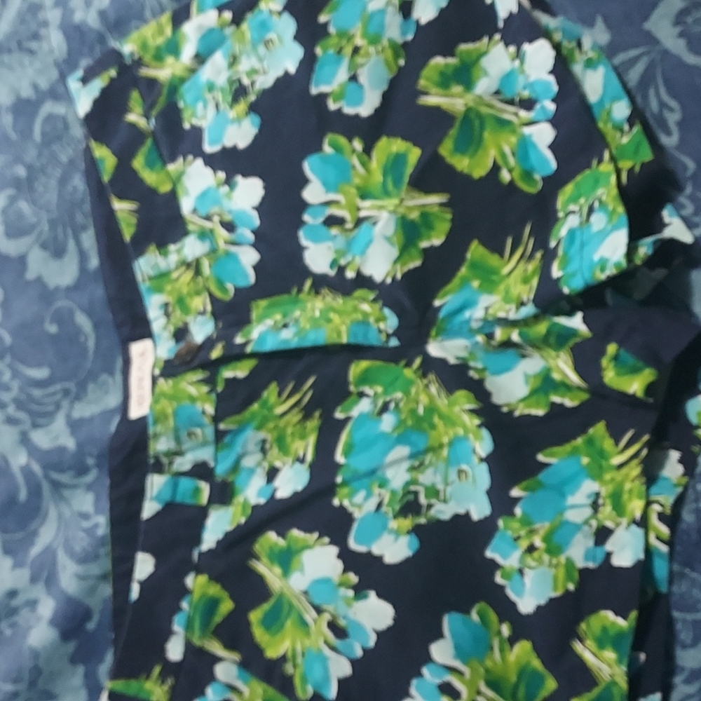 Merona women's floral shorts 8